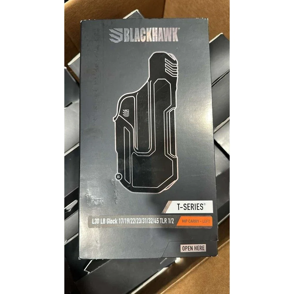 Blackhawk T-Series Duty Holster Left Hand Hip L3D for Glock 17 19 22 23 FLW076